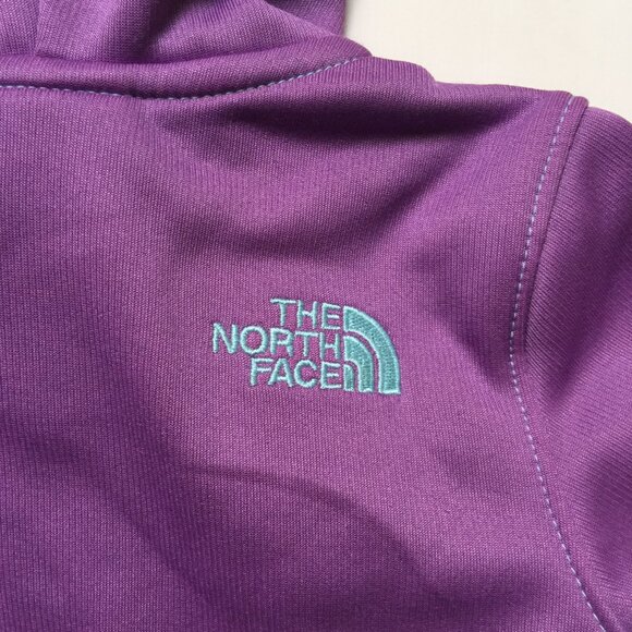 North Face Toddler Full Zip Hoodie Jacket Blue / Orange Size 6-12 Months - Picture 4 of 15